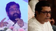 Maharashtra Political Crisis: शिवसेना नेता एकनाथ शिंदे ने MNS प्रमुख राज ठाकरे से की बात, हालिया राजनीतिक स्थिति पर की चर्चा